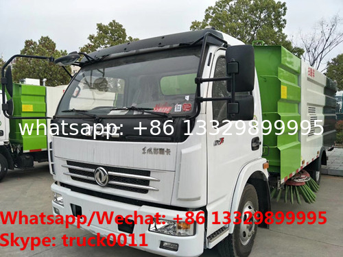 DONGFENG LHD/RHD Euro 3 120hp diesel street sweeper vehicle for sale, high quality and best price road cleaning truck
