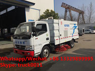 Dongfeng new mini 95hp diesel Euro 3 road cleaning vehicle for sale, High quality and competitive good street sweeper