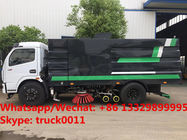 HOT SALE! new best price Dongfeng 120hp diesel road washing sweeper truck, China supplier of street sweeper for sale