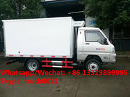Cheapest price new China made Forland LHD mini 61hp gasoline engine Forland refrigerated truck, frozen minivan vehicle