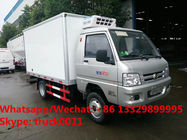 Cheapest price new China made Forland LHD mini 61hp gasoline engine Forland refrigerated truck, frozen minivan vehicle