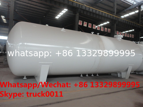 China made best price 20tons lpg gas storage tank with accessories for sale, Bullet type stationary propane gas tank
