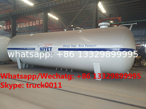 HOT SALE! Factory sale good price Bullet type stationary surface ground lpg gas storage tank, lpg gas pressure vessels