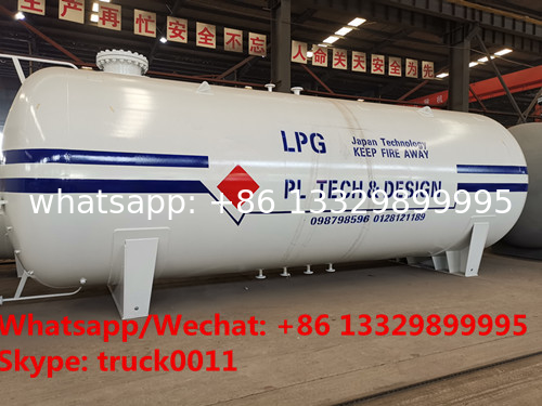 2021s new manufactured best price  32m3 15tons bulk propane gas storage tank for sale, HOT SALE!on ground lpg gas tank