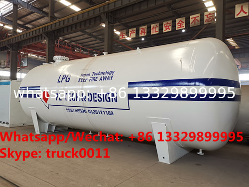 2021s new manufactured best price  32m3 15tons bulk propane gas storage tank for sale, HOT SALE!on ground lpg gas tank