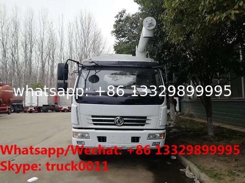 new best price dongfeng 4*2 LHD Euro 5 156hp diesel 12m3 5-7tons bulk feed truck for sale, feed pellet truck