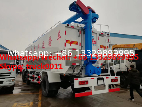 new manufactured best price dongfeng 30m3 15tons bulk feed truck for sale, HOT SALE animal feed pellet truck