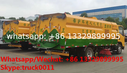 HOT SALE! new ISUZU Brand road washing sweeper vehicle for sale, Best price ISUZU diesel street sweeping truck for sale