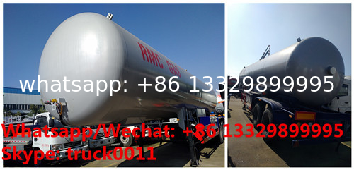 2020s new double axles 40,500L bulk lpg gas tank semitrailer for sale, HOT SALE! cheaper bulk propane gas tank trailer