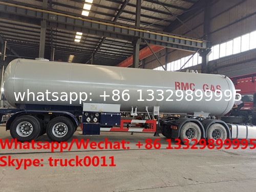 2020s new double axles 40,500L bulk lpg gas tank semitrailer for sale, HOT SALE! cheaper bulk propane gas tank trailer