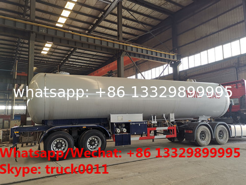 2020s new double axles 40,500L bulk lpg gas tank semitrailer for sale, HOT SALE! cheaper bulk propane gas tank trailer