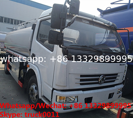 Customized CLW brand dongfeng 7cbm oil tank truck for sale, Factory sale cheaper new brand 8cbm fuel diesel tank truck