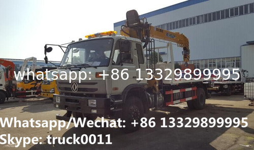 2020s new brand dongfeng 153 190hp 6tons road wrecker towing truck with telescopic boom for sale, road breakdown truck