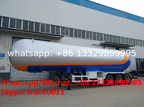 customized best price 56cbm bulk propane gas tanker semitrailer for sale, HOT SALE! road transported lpg gas tanker