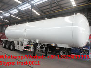 2021s new designed triple axles 46,000Liter propane gas road transported tanker for sale, HOT SALE! 46CBM LPG GAS TANKRE