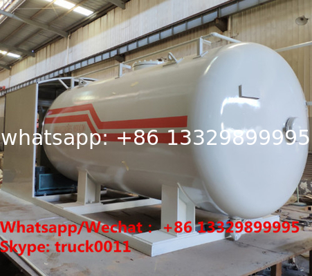 2021s new 5tons Skid LPG Filling Plant for home cylinders for sale,skid-mounted lpg gas tank with electronic scales