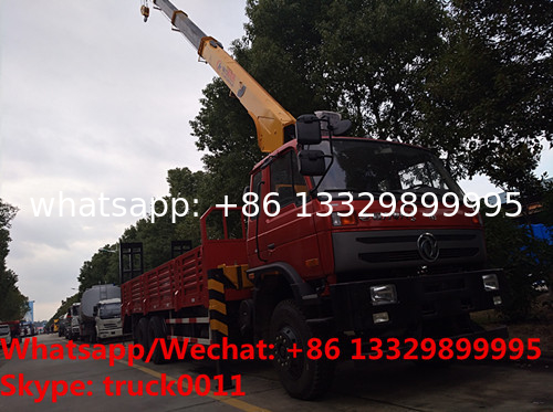 Customized 210hp diesel 10t-12t telescopic boom mounted on truck for sale, HOT SALE!Best price dongfeng truck with crane