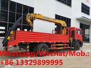 HOT SALE! Dongfeng T5 4*2 Euro 5 8tons telescopic crane boom mounted on truck for sale, Higher quality truck with crane