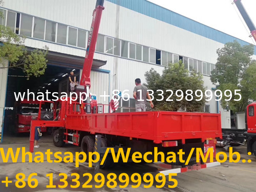 HOT SALE! Dongfeng teshang 6*4 LHD 240hp/270hp diesel 10tons telescopic crane boom mounted on truck for sale,