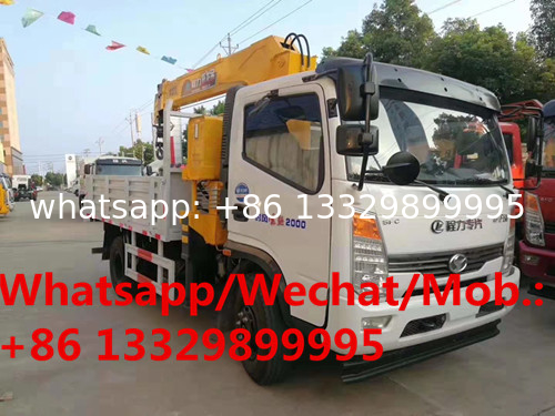 HOT SALE! NEW Cheapest price SHIFENG Brand 3.5tons telescopic truck with crane for sale,  cargop truck with crane