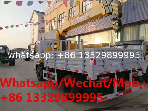 HOT SALE! NEW Cheapest price SHIFENG Brand 3.5tons telescopic truck with crane for sale,  cargop truck with crane