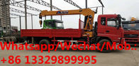HOT SALE!DONGFENG JINCHENG 4*2 LHD yuchai 180hp diesel 8tons telescopic crane boom mounted on truck for sale