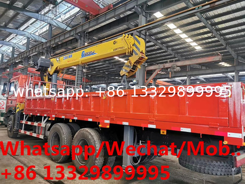 customized brand new dongfeng teshang 270hp diesel 12tons XCMG telescopic crane boom mounted on cargo truck for sale