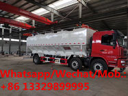 High quality and competitive price SHACMAN 6*2 LHD 245hp diesel Euro 5 30cbm bulk feed truck for sale, animal feed truck