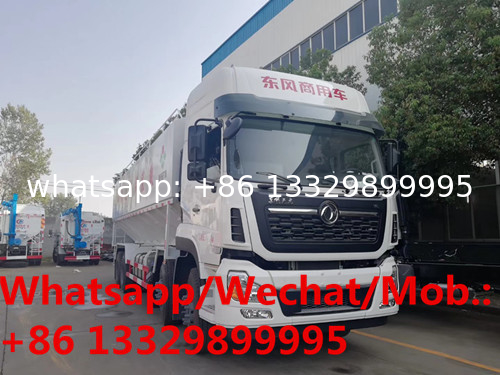 best seller dongfeng tianlong 8*4 LHD 315hp diesel Euro 5 40cbm 20tons electronic discharging bulk feed truck