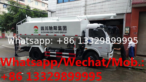 HOT SALE! high quality Dongfeng 156hp diesel Euro 5 poultry feed pellet transporting vehicle, bulk feed truck for sale