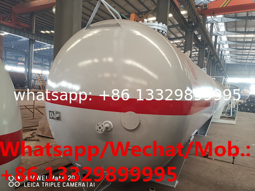 high guality brand new 24,000Liters surface bulk propane gas storage tank for sale, stationary lpg gas tanker for sale