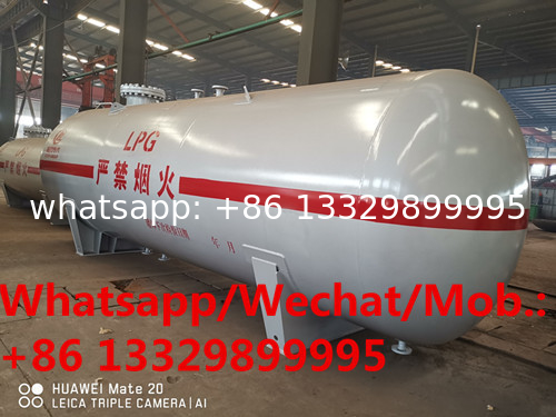 high guality brand new 24,000Liters surface bulk propane gas storage tank for sale, stationary lpg gas tanker for sale