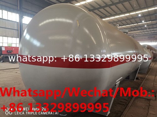 high guality brand new 24,000Liters surface bulk propane gas storage tank for sale, stationary lpg gas tanker for sale