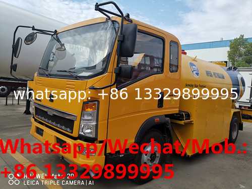 2020s factory sale best price HOWO 8,000Liters lpg gas filling truck for sale, HOT SALE! 8cbm lpg gas dispensing truck