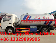 HOT SALE! customized best price CLW brand 5500Liters propane gas delivery truck, CLW brand lpg gas tanker truck for sale