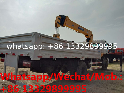 HOT SALE! High quality and competitive price dongfeng 8tons telescopic crane on truck, cargo truck with crane for sale