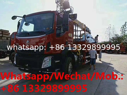 HOT SALE! Liuqi 4*2 8tons telescopic crane mounted on truck, high quality and competitive price 8T truck with crane