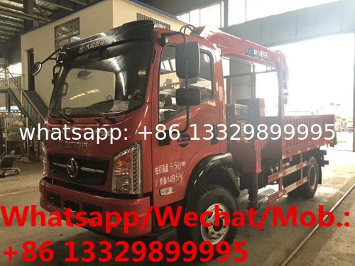 new brand dayun 2tons mini cargo truck with crane for sale, high quality and best price telescopi crane boom on truck