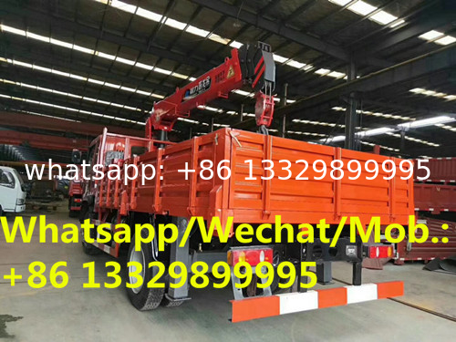 customized cheapest price dayun new 5tons telescopic crane boom mounted on truck for sale, HOT SALE! truck with crane