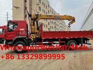 Liuqi 4*2 LHD 200hp 10tons telescopic crane boom mounted on truck for sale, HOT SALE! 10T XCMG telesopic boom on truck