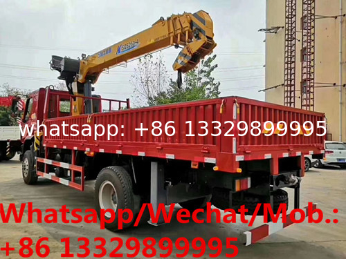 Liuqi 4*2 LHD 200hp 10tons telescopic crane boom mounted on truck for sale, HOT SALE! 10T XCMG telesopic boom on truck