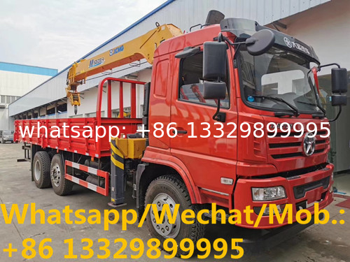 HOT SALE! Dayun 6*4 10Tons-12tons telescopic crane boom mounted on truck for sale, cheaper 10-12T cargo truck with crane