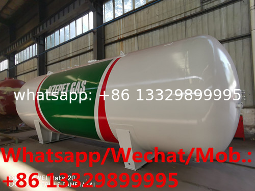 2021s new manufactured 45cbm 20tons bulk propane gas storage tankers for sale, HOT SALE! stationary lpg gas tanker