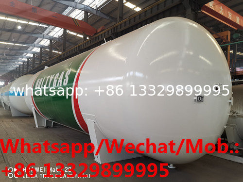 2021s new produced cheaper 80cbm lpg gas storage tanker for sale, HOT SALE! Nigeria SONCAP bulk propane gas storage tank