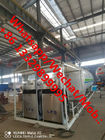 HOT SALE! Customized CLW 10tons skid lpg gas station with 2 lpg gas dispensers, skid lpg gas tanker with lpg dispensers