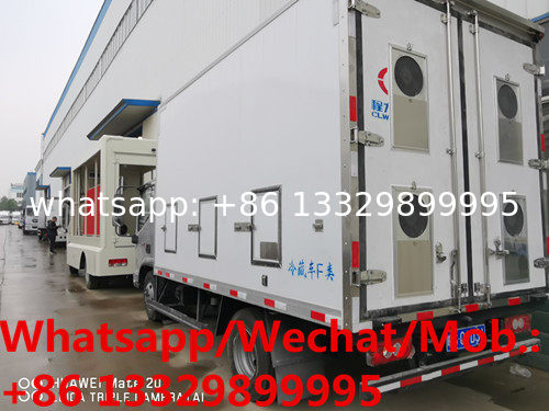 HOT SALE! FOTON 110hp diesel 4.08m length 15000-20000 day old chicks transported truck, live baby poultry ducks vehicle