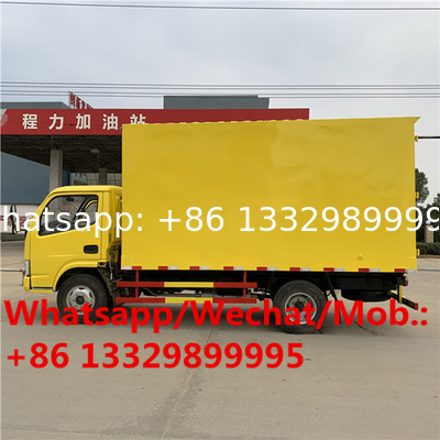 HOT SALE! high quality and good price diesel dongfeng 3T-5T VAN BOX BODY TRUCK, cargo van transported vehicle