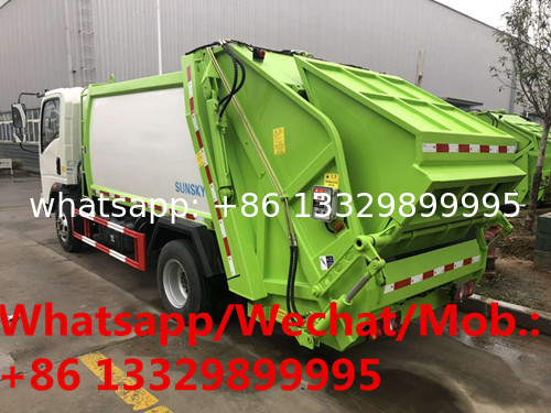 HOT SALE! CLW brand SINO TRUK HOWO 5CBM garbage compactor truck, customized CLW refuse garbage trucks for sale