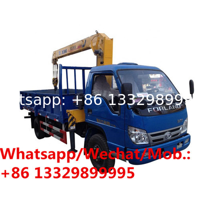 Foton 5ton dump truck with crane Tipper truck mounted 2t crane for sale! Best price forland dump tipper truck with crane