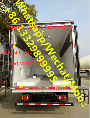 customized dongfeng RHD 90hp day old chicks transported truck poultry baby chick truck for sale (20,000 chicks) for TANZANIA,